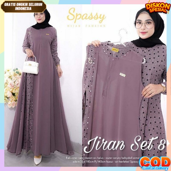 Baju Gamis Ibu2 Pengajian Pakaian Wanita Muslim Cewek Ibu Ibu Remaja Mewah Premium Baju Gamis Pesta 