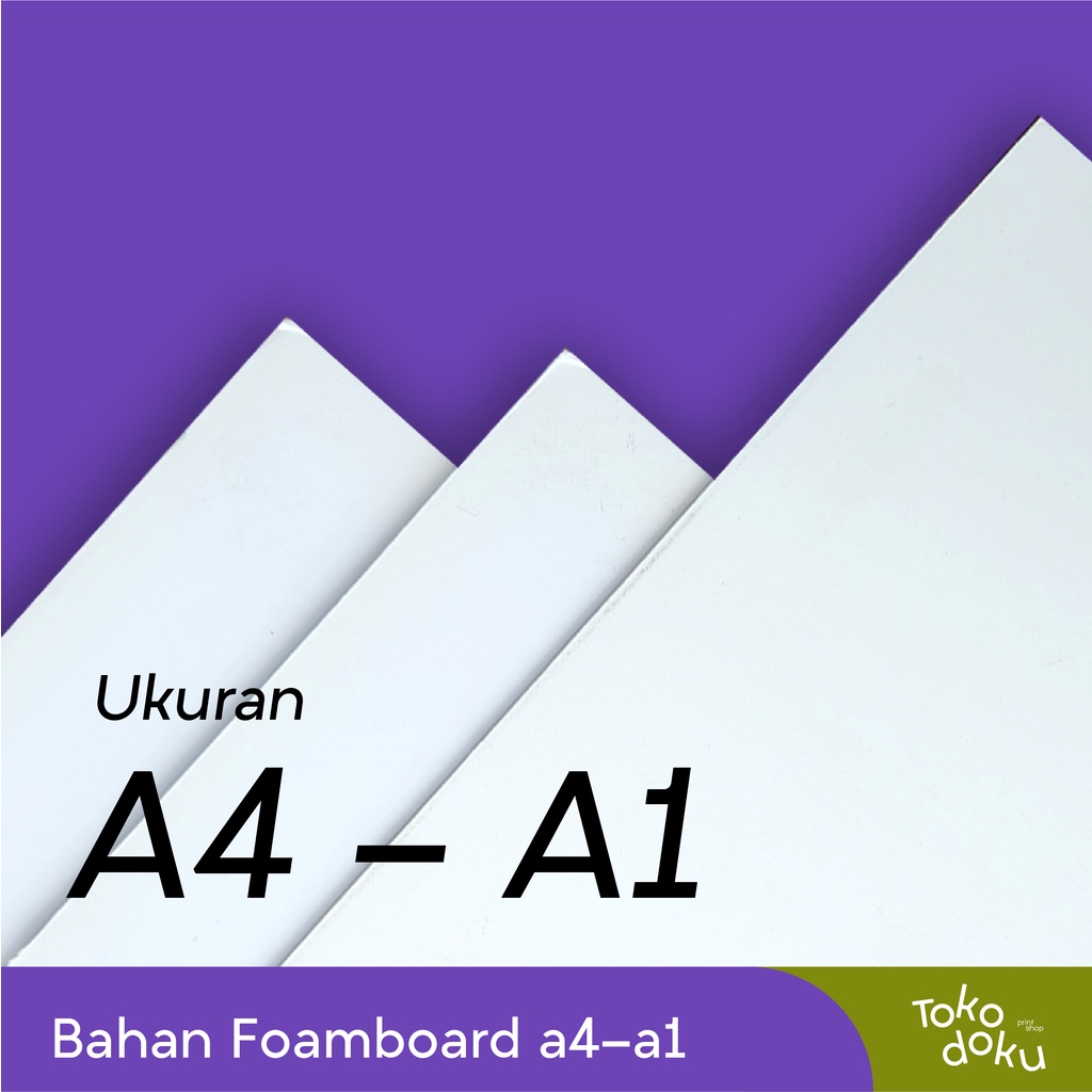 

Foamboard 5mm ukuran a4-a1 / Foamboard tebal 5mm ukuran a4-a1