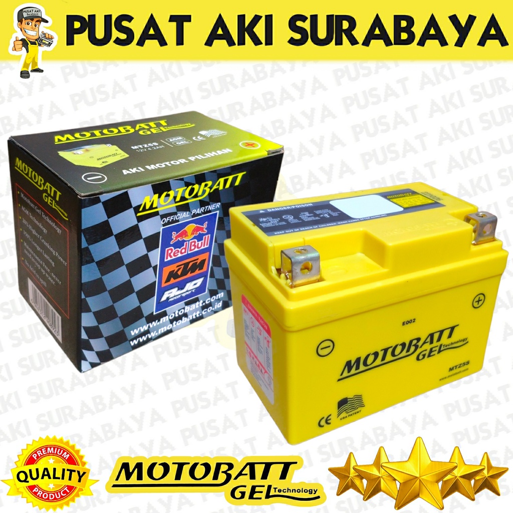 PUSAT AKI MURAH SURABAYA SIDOARJO GRESIK ACCU KERING MOTOBATT MTZ5S YAMAHA MIO 125 MIO Z MIO M3 SUZUKI HONDA KAWASAKI GTZ5S YTZ5S YTZ4V DTZ5S