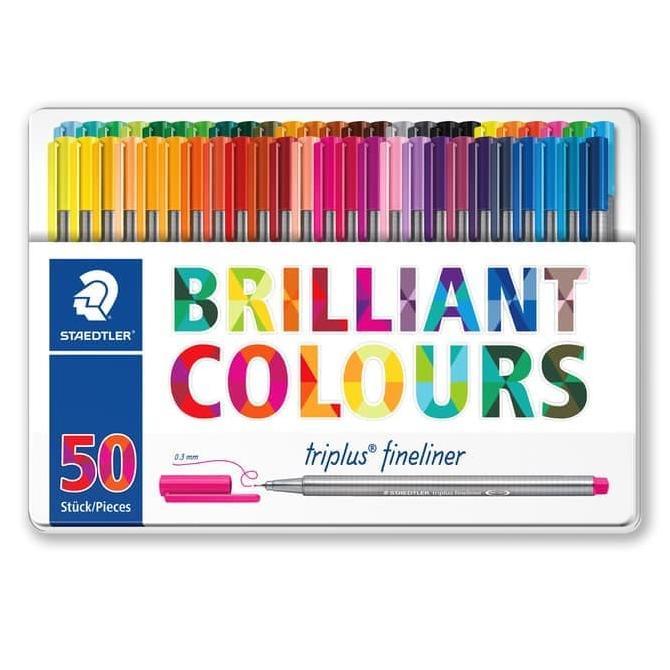 

Staedtler Triplus Fineliner 334 M50 - Set Pulpen Warna