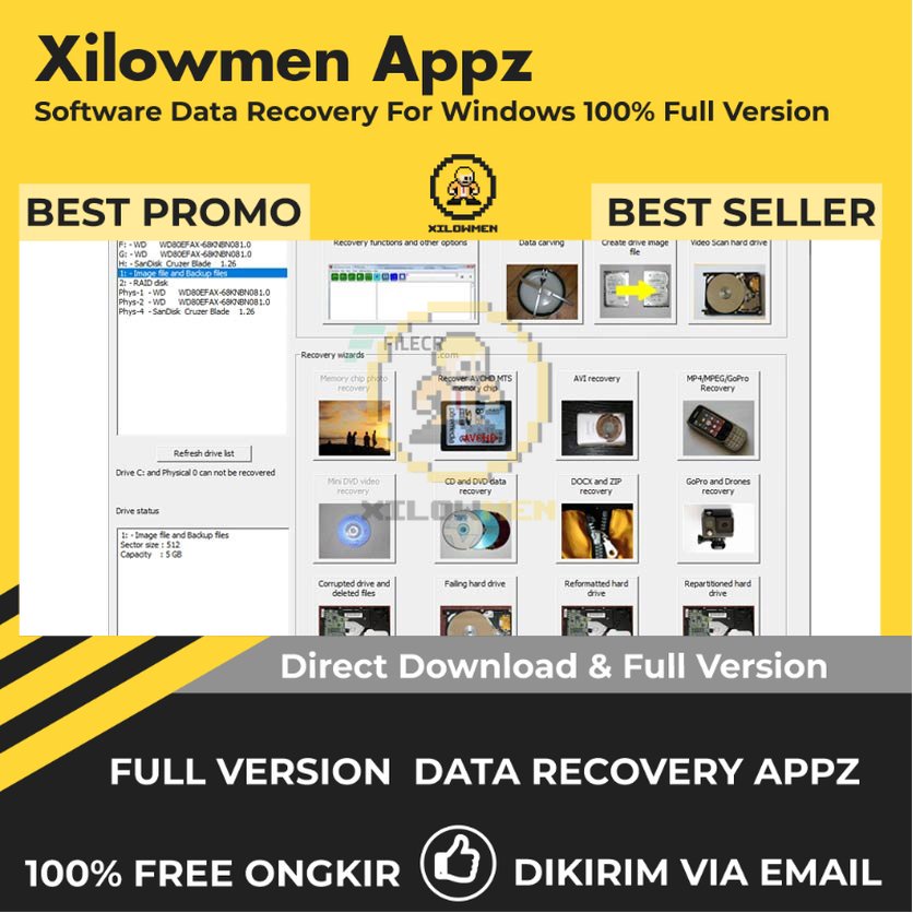 [Full Version] CnW Recovery Pro Lifetime Data Recovery WIN OS