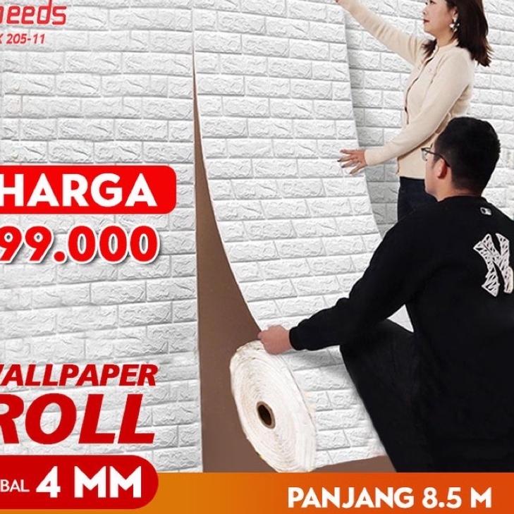 Kejutan Favorit Wallpaper Dinding Roll Wallpaper 3D Wallpaper Dinding batu bata 205-1