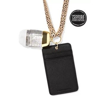 

Lanyard Bbw Pocketbac Holder With Id Card Lanyard - Leopard