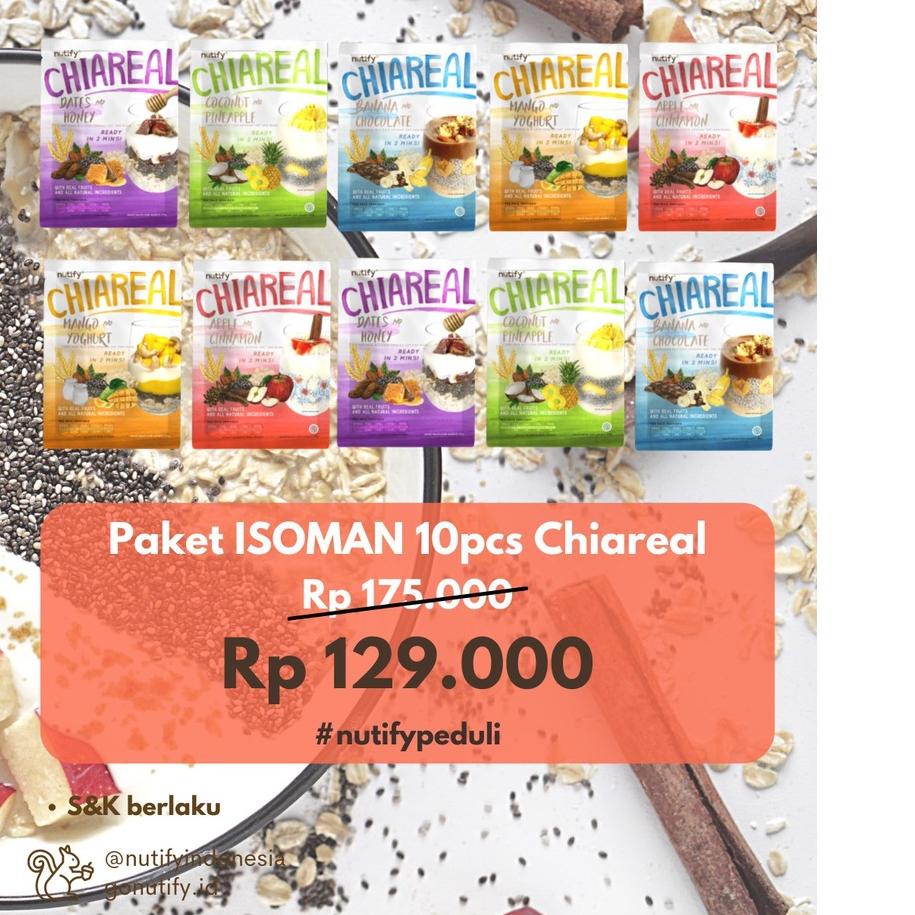 

➴ Paket Isoman Nutify Chiareal isi 10 ➩