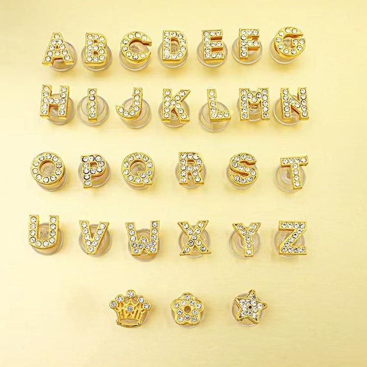 Langsung dibeli JIBBIT JIBBITZ ACCESSORIES SANDAL CLOG CROCS HURUF