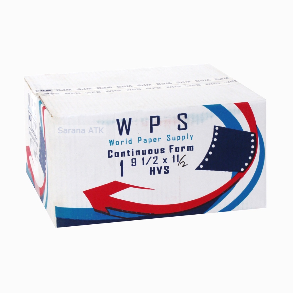 

WPS Continuous Form 9 1/2 X 11 1 PLY [K1/2] HVS Box