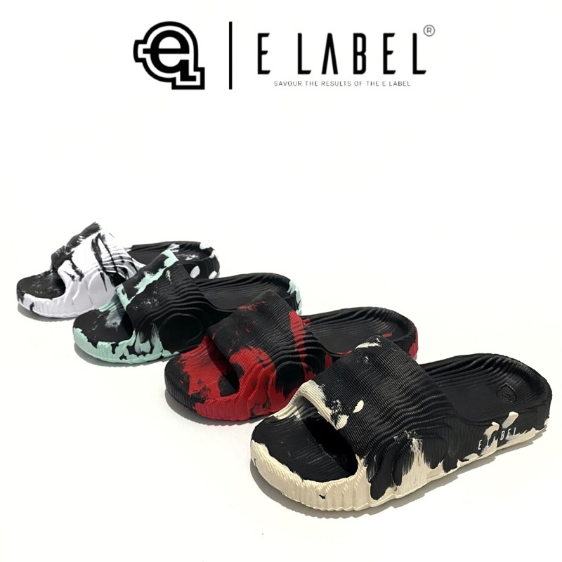 COD!! E Label - Sandal Murble Sandal Slide Pria Sandal Adilette Pria Sandal Slop