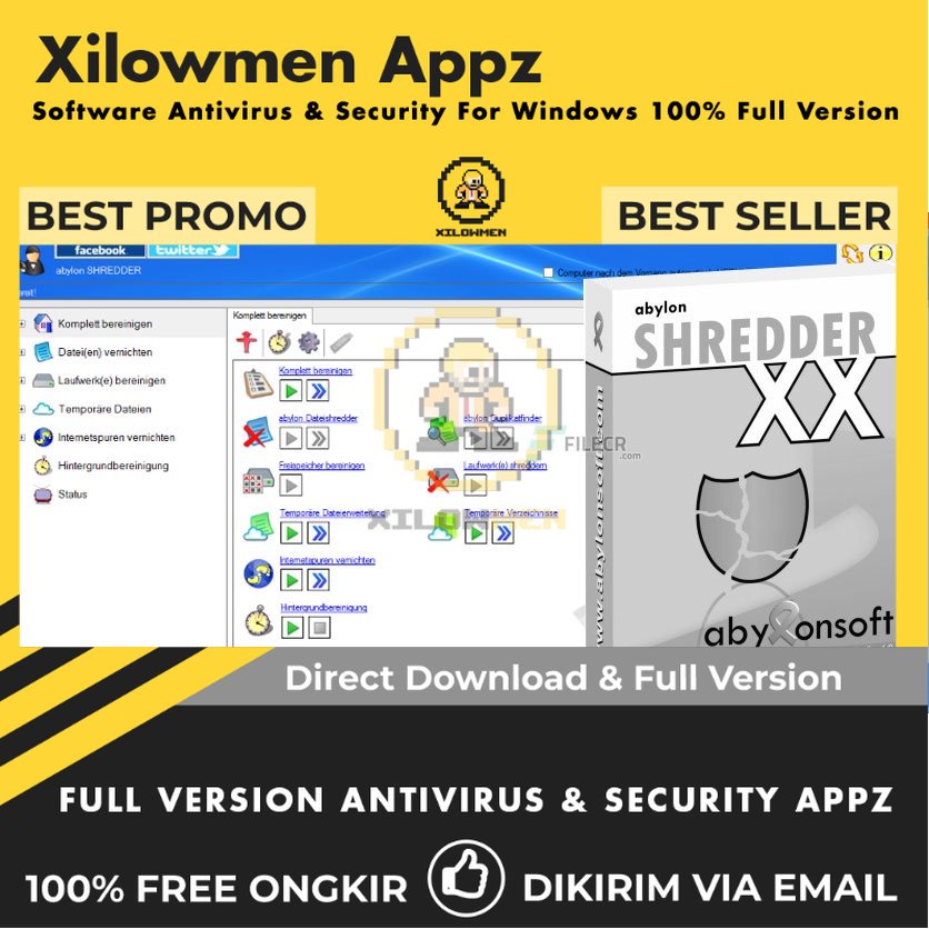 [Full Version] abylon SHREDDER Pro Security Lifetime Win OS