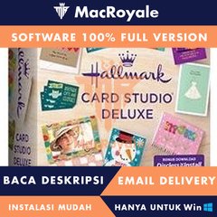 [Full Version] Hallmark Card Studio Deluxe Extra Contents Lifetime Garansi