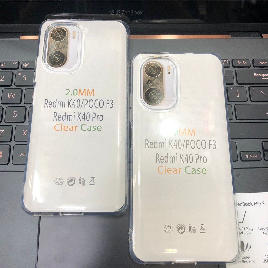 C/C- CASE COVER XIAOMI POCO F3, POCO X3 NFC/POCO X3 PRO/POCO X3, POCO M3, POCO X3 GT, REDMI 9T SOFTCASE BENING TEBAL 2.00MM CLEAR CASE TRANSPARANT JELLY CASE (by TA)
