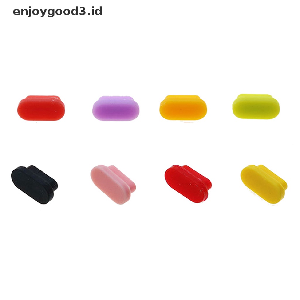 【 Rready Stock 】 10PCS Silicone Type-C Dust Plug USB Charging Port Protector For Smart Phone （ ID ）