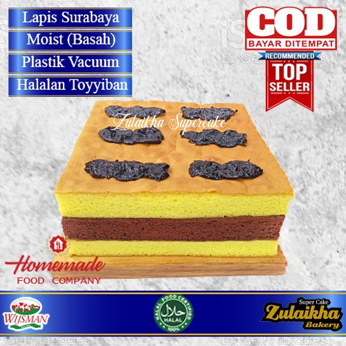 Spikoe lapis surabaya wisman 22 x 22 cm
