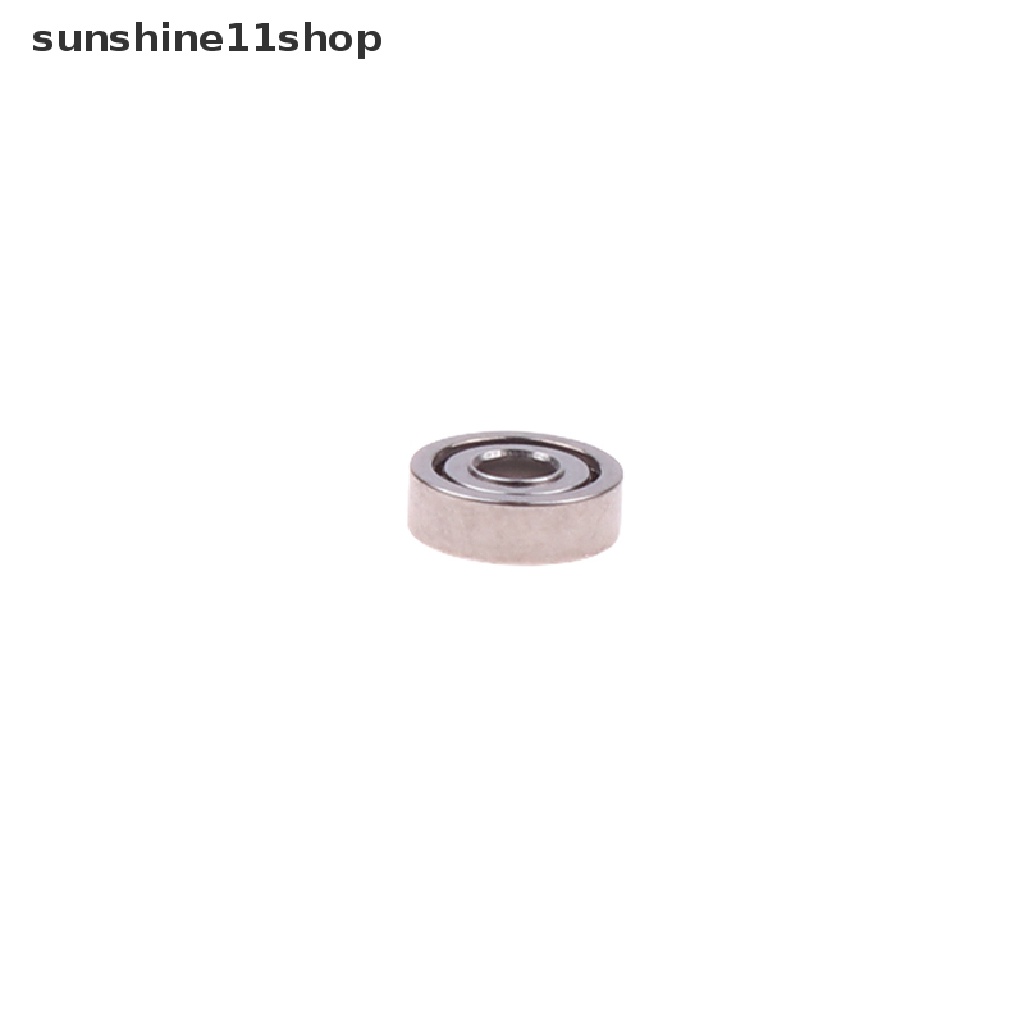 Sho 10pcs 68111 * 3 * 1mm Bantalan Terlindung Dalam Alur Bola Bearing Miniatur N