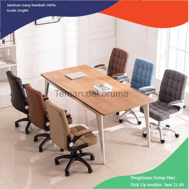 TD - PRB Comfort Kursi Kerja Kantor Office Chair Lift Swivel Fabric - CF-032