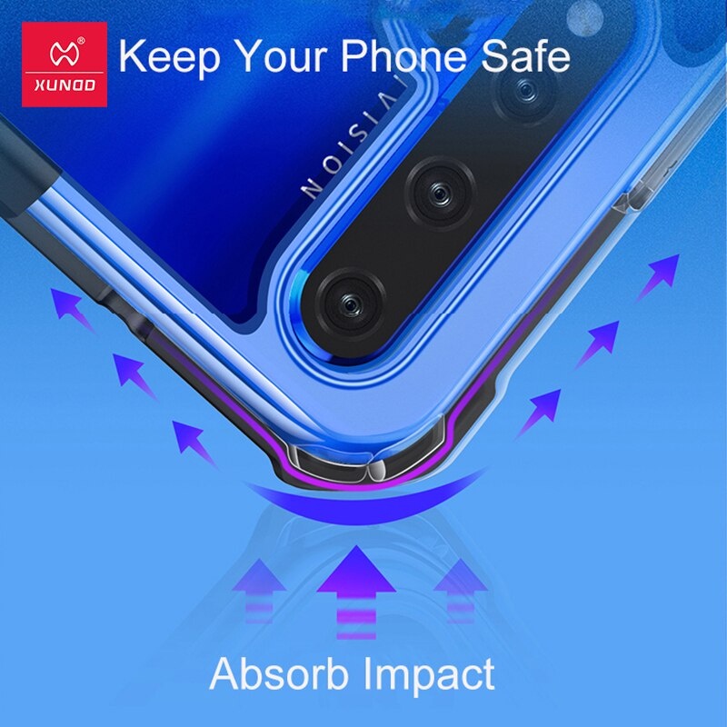 Xundd Huawei Nova 5T Honor 20 20s Soft Hard Case Hybrid Armor Original