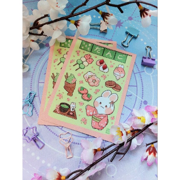 

Leendoodles - Season Series Glitter Deco Sticker Sheet
