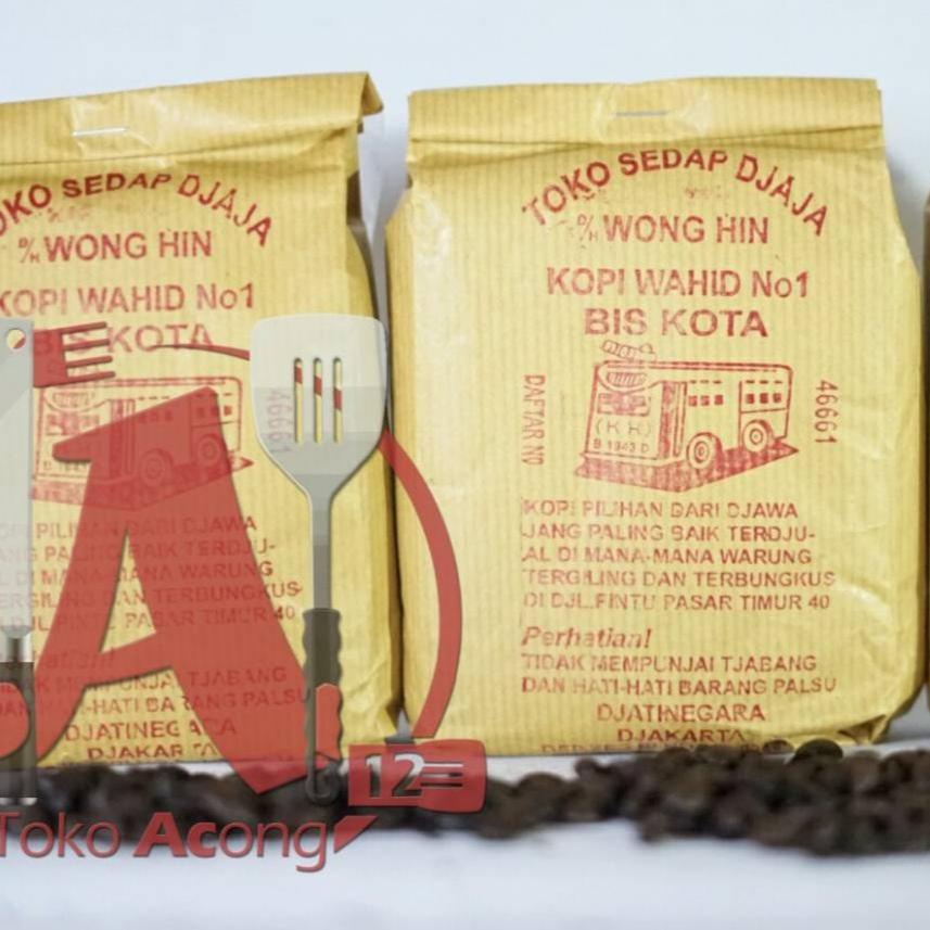 

֍ Kopi Bis Kota 250gram ( ARABICA ) / Kopi Wong Hin Dari Jatinegara Asli ➴