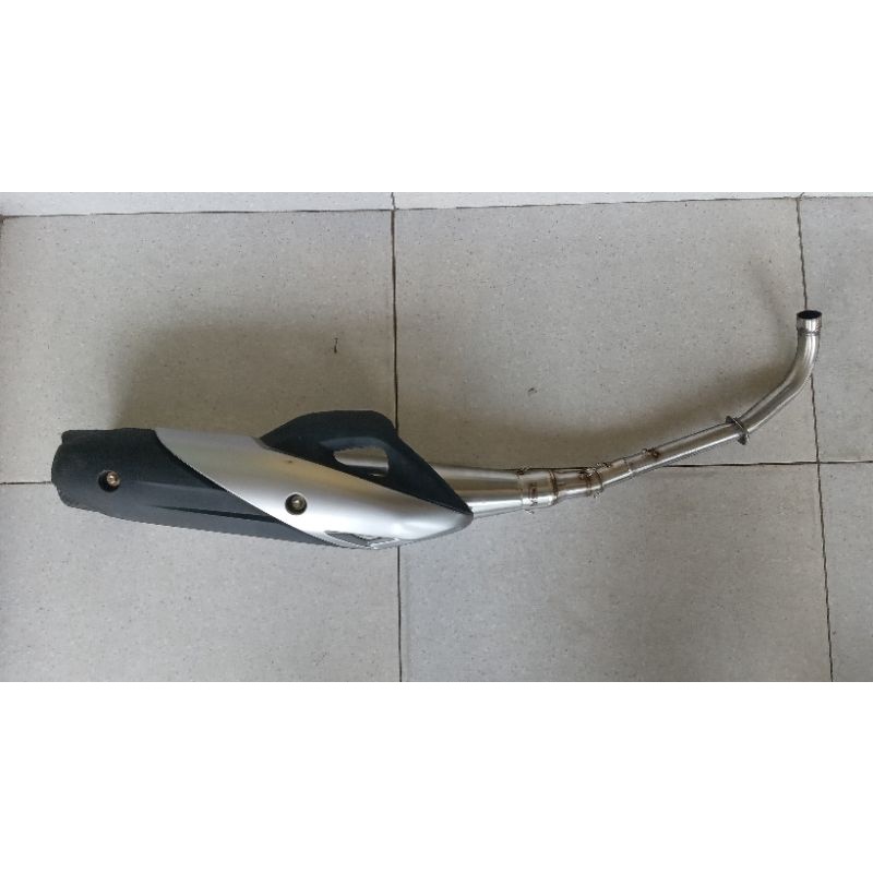 Knalpot standar racing Yamaha DST exhaust original, vega, jupiter,mio,MxKing dll