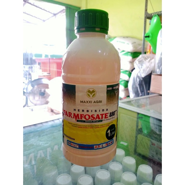 herbisida sistemik FARMFOSATE 480sl 1L setara dengan Roundup dan Rambo