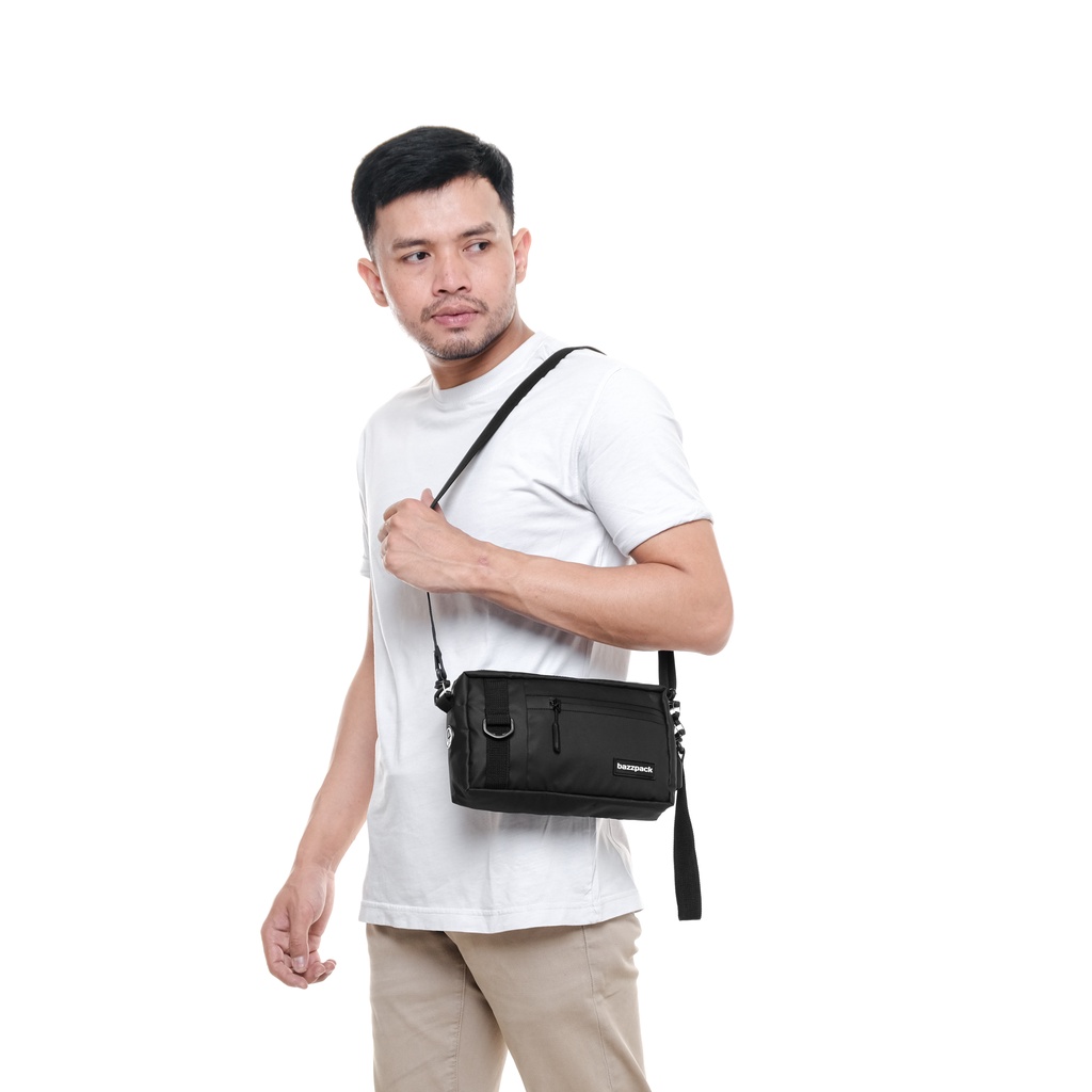 Bazzpack - Lucky Nevi Tas Slempang Slingbag Clutchbag Pouchbag Pria Wanita Waterproof