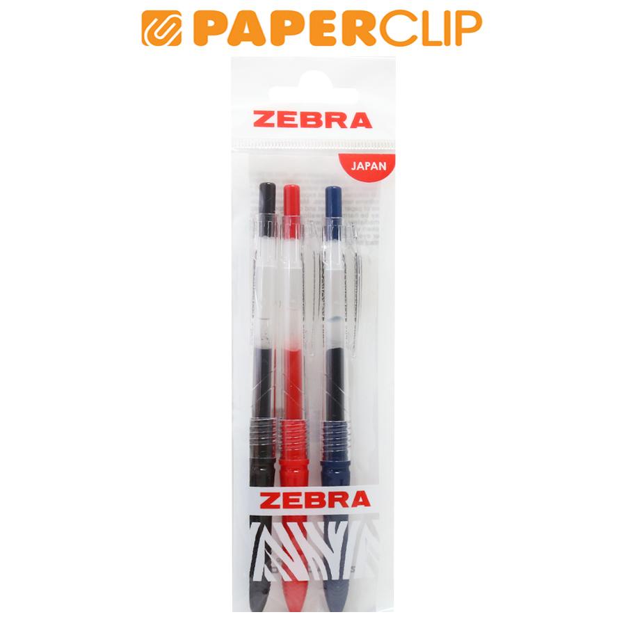 

BALLPOINT / PEN ZEBRA KOKORO GEL 05 ISI 3 MIX