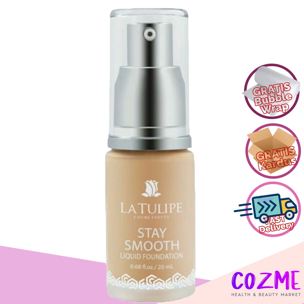 LA TULIPE Stay Smooth Liquid Foundation 20mL