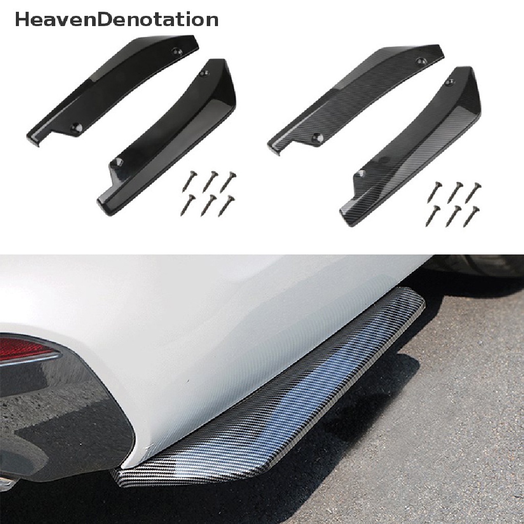 [HeavenDenotation] Strip Bumper Depan Belakang Mobil Lip Spoiler Diffuser Splitter Pelindung Gores HDV