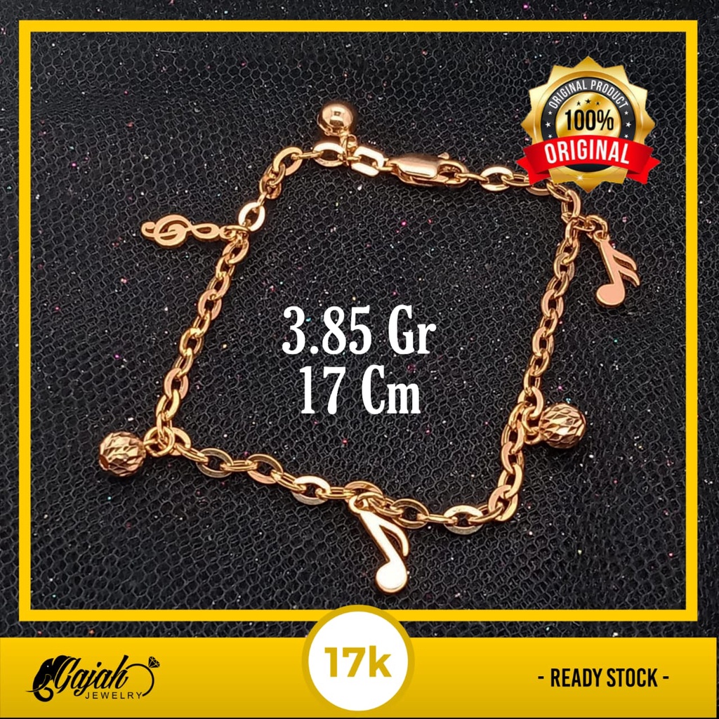 Gelang emas 17k - 3.85 gr kadar 750 - 4243