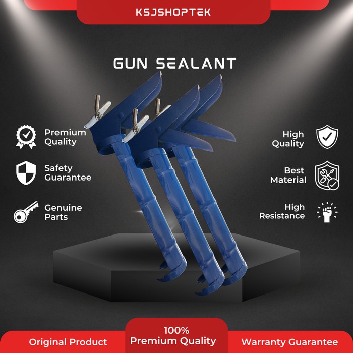 Gun Sealant Tembak Sealant Alat Tembak Silicon Murah Lem Kaca Bagus