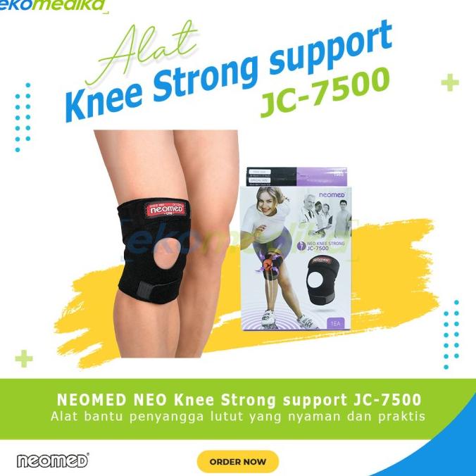 NEOMED NEO Knee Strong support JC-7500 / Deker Lutut / Perekat Lutut