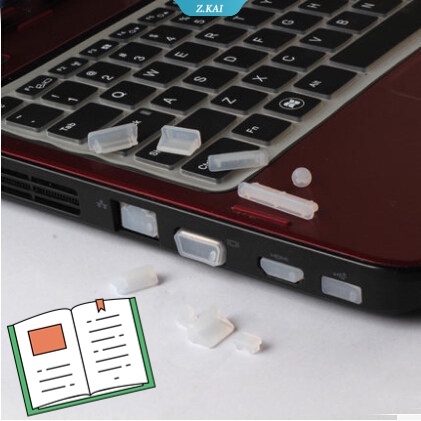 Set plug Proteksi Anti Air Dan Lembab Laptop Port USB Colokan Debu 16-bijian Universal Type-c u [ZK]