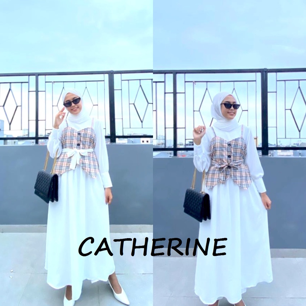 DRESS MAXI SALWA/PAKAIAN WANITA MUSLIM/GAMIS WANITA