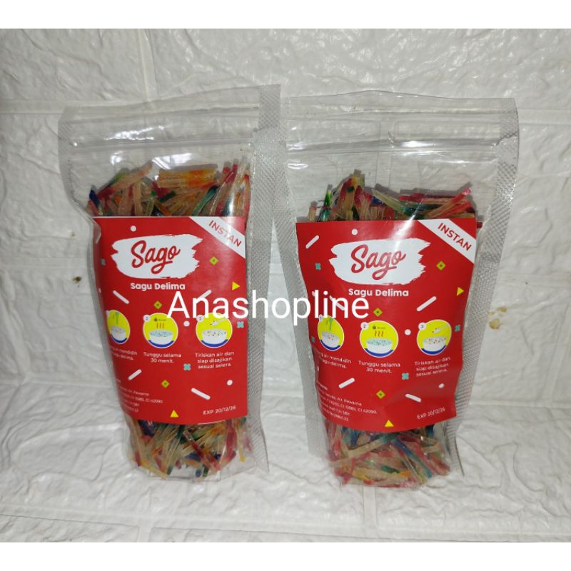

Sagu Delima Instan / Pacar Cina / Sagu