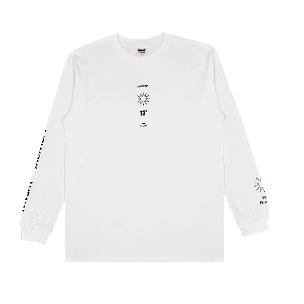 MURAH Morwick Kaos Lengan Panjang WFAW Putih