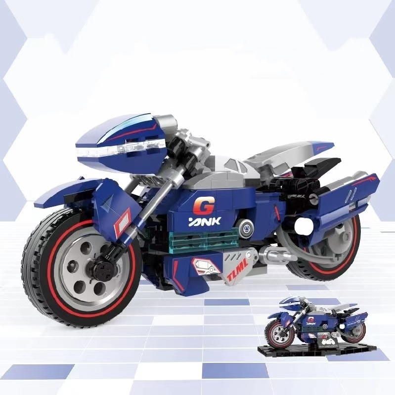 Kompatibel Dengan Lego Blok Bangunan Motor Model Off-Road Vehicle Educational