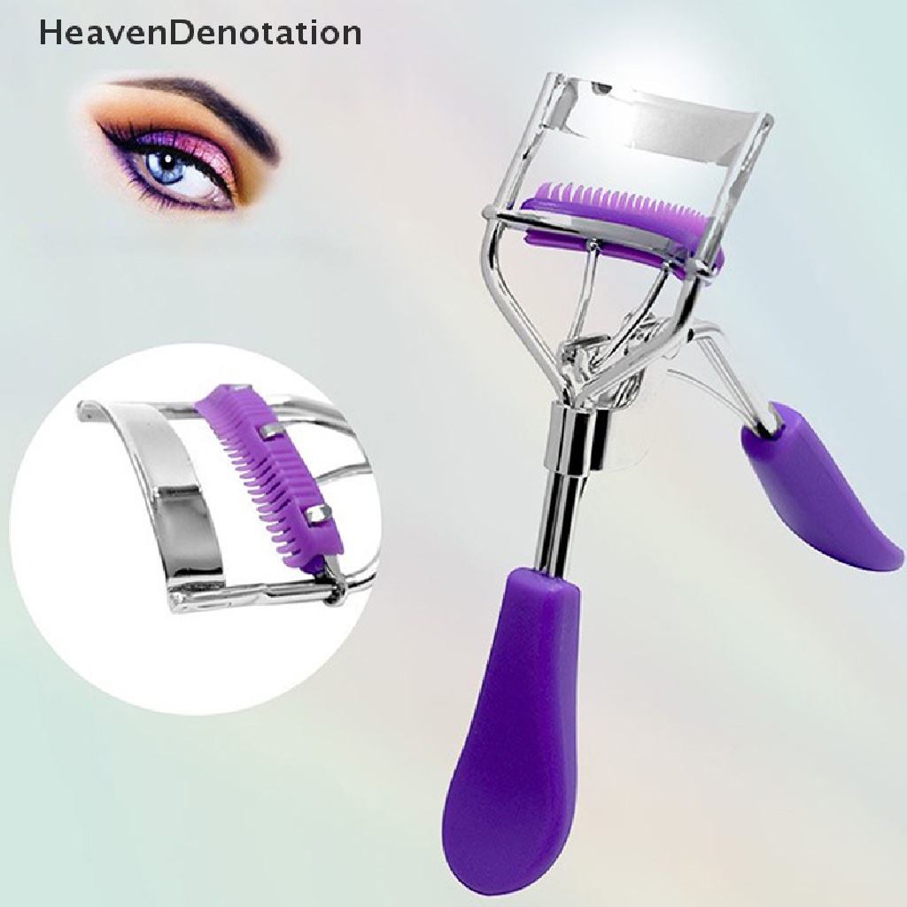 [HeavenDenotation] Penjepit Bulu Mata Dengan Sisir Built-in Penjepit Bulu Mata Dengan Sisir Bawaan HDV