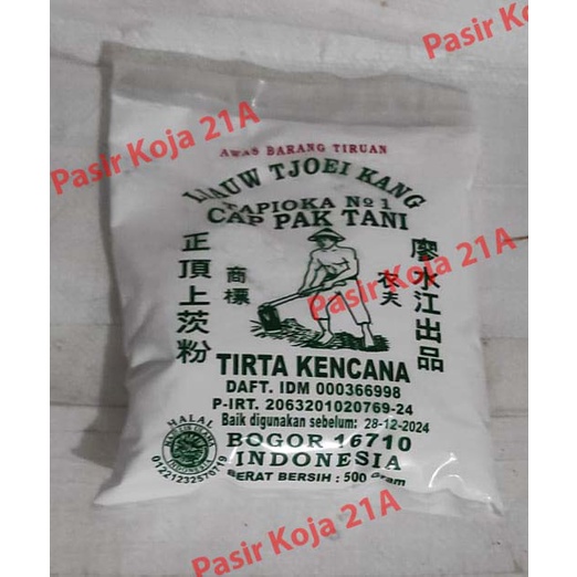 

Sagu Tani Tapioka Liauw Tjoei Kang Tirta Kencana 1/2 kg 500 grams