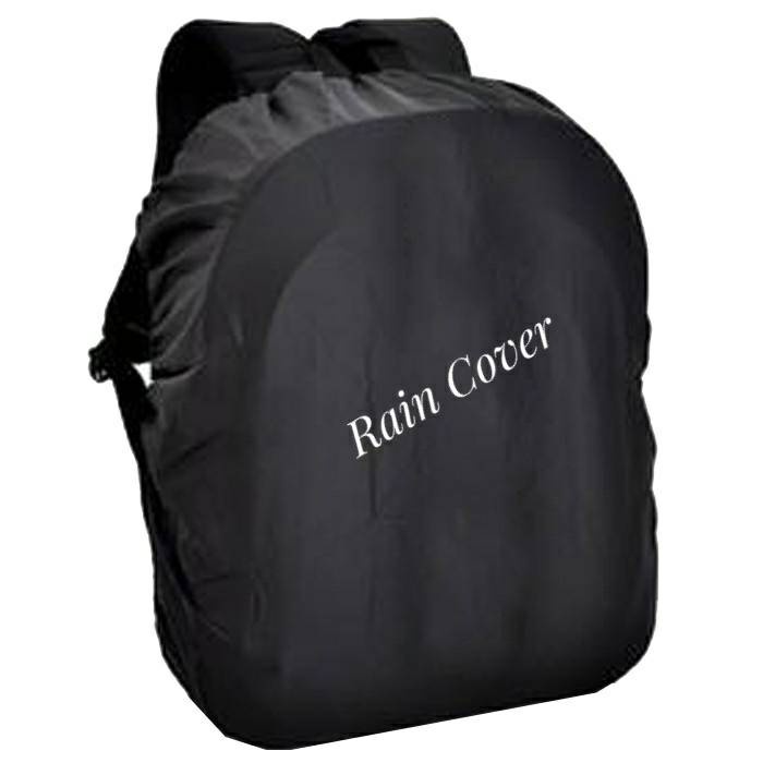 New Arrival Tas Ransel Pria W80 Backpack Laptop Bahan Kanvas Tebal Free Rain Cover Tas Ransel Sekolah