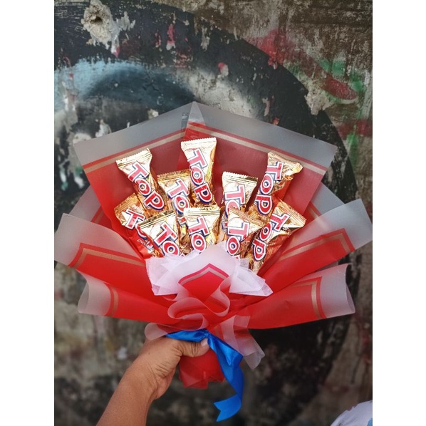 

bouquet coklat top
