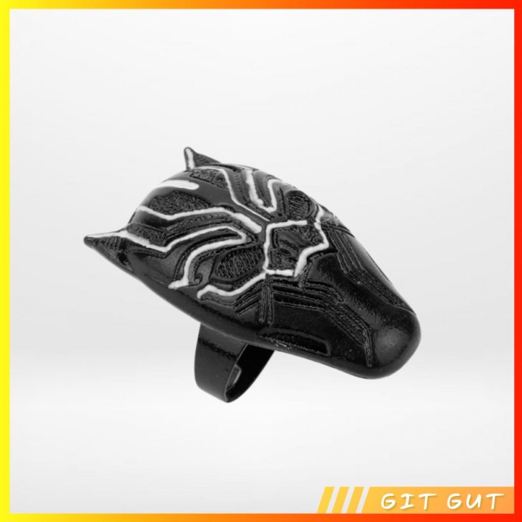 Aksesoris Cincin Ring Black Panther Mask