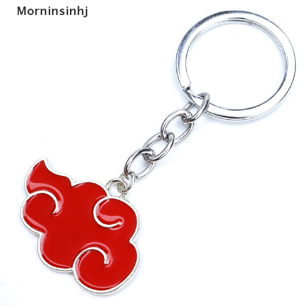 Mornin Red Cloud Keychain Cosplay Anime Liontin Kalung Perhiasan Gantungan Kunci Aksesoris id