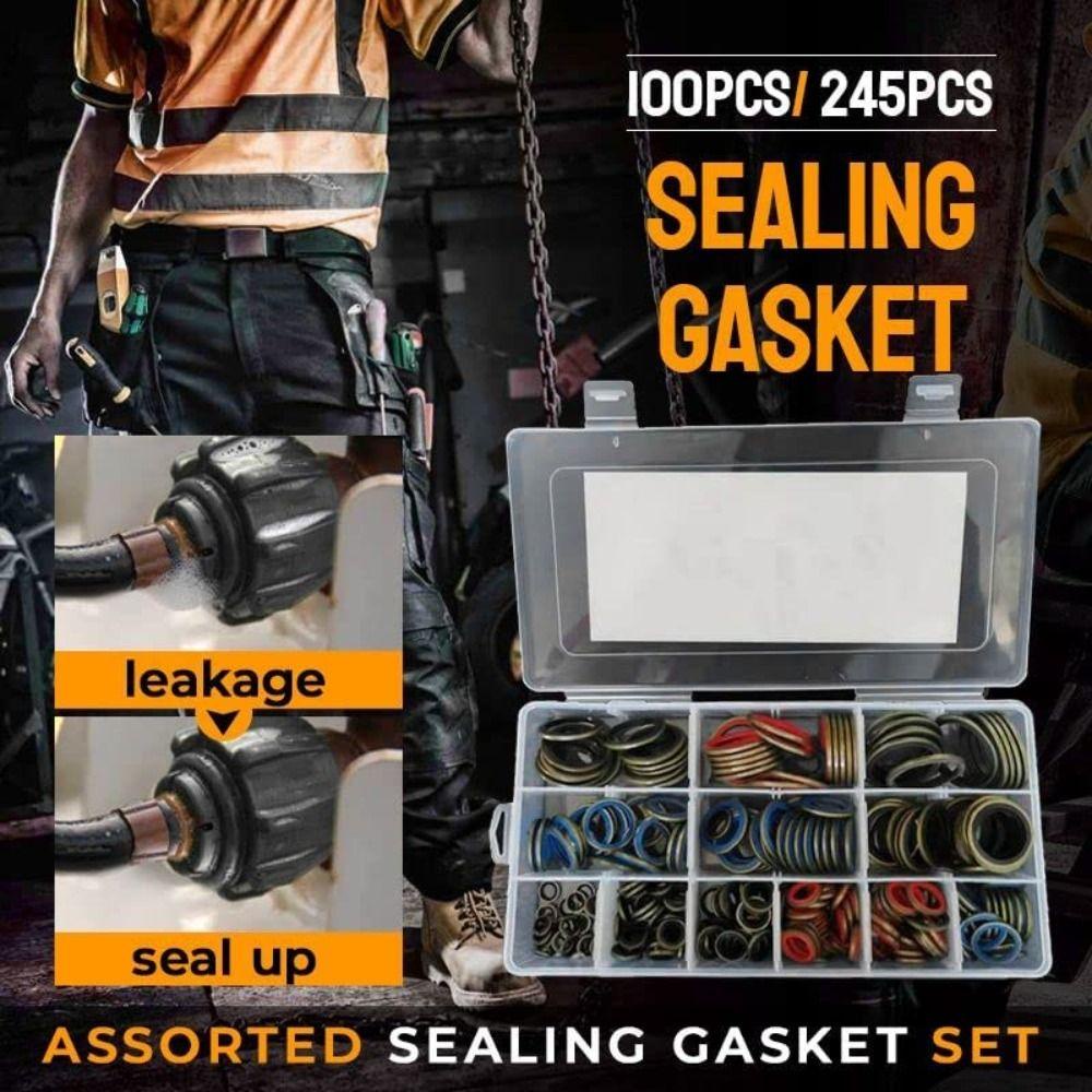 Set Gasket Sealing Aneka Nanas Mudah Dipasang Untuk Mobil Kapal Karet Untuk Mencegah Bocor Oli