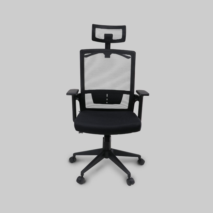 Rexus NC-1 / NC1 Ergonomic Office Chair - Kursi Kantor NC-1 / NC1 - BLACK
