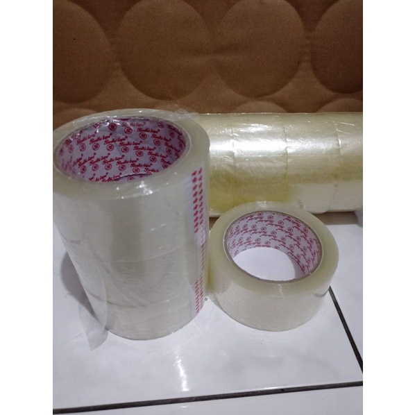 

Lakban bening 48mm x 90 yard selotip packing