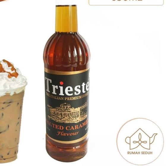 

♠ 650mL Sirup Salted Caramel Trieste - Salted Caramel Italian Syrup ♙