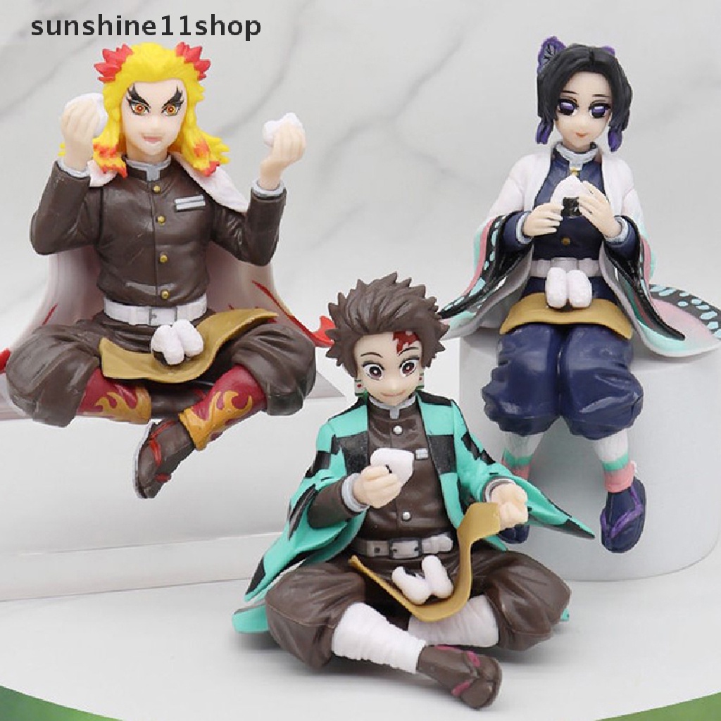 Sho 1Pc Anime Demon Slayer Figure Kimetsu no Yaiba Kamado PVC Figure Mainan N