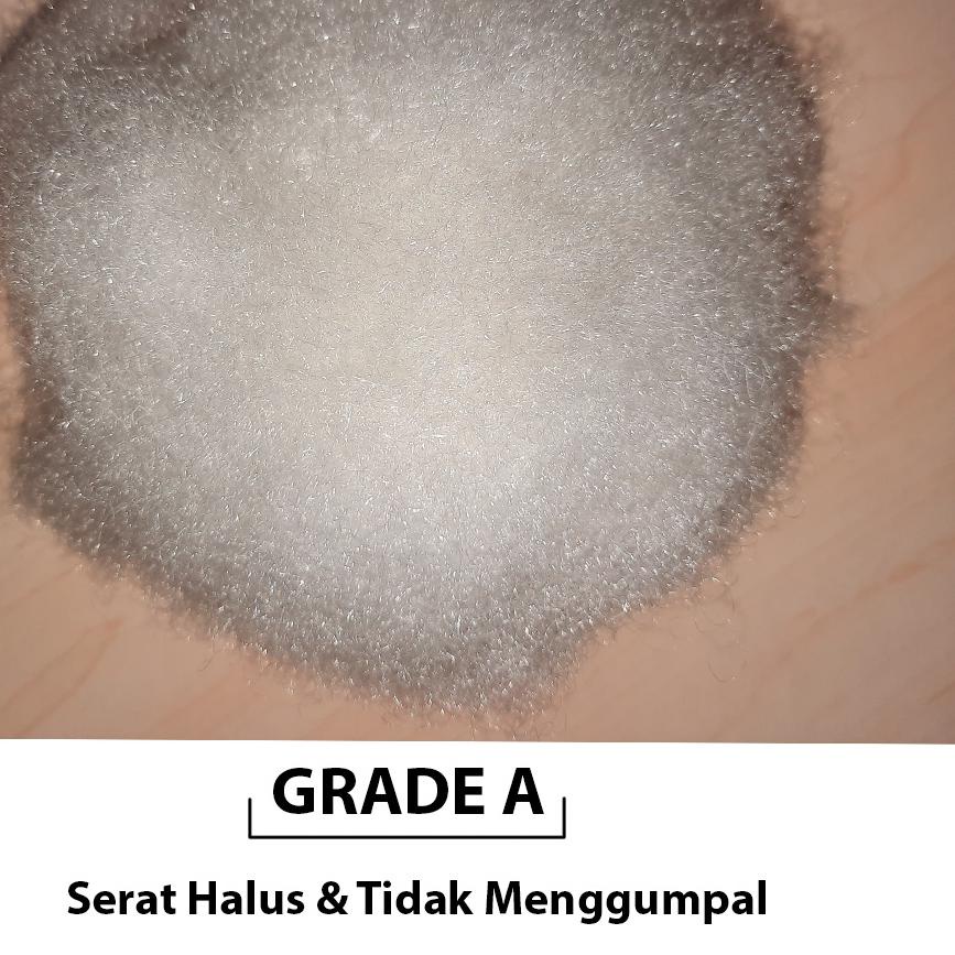 ➬ Dacron / Dakron / Kapas / Silikon / Silicon / Grade A 1 kilo Termurah ֍