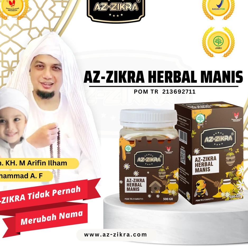 

✾ Azzikra Az-Zikra 500gr Asli (KEMASAN BARU ORIGINAL) ☝