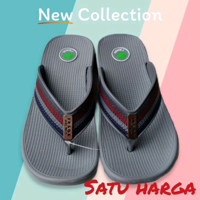 sandal anak perempuan sandal jepit anak laki-laki irsoe 217T ukuran 30-35 - multi warna, 30(C4D9) sa