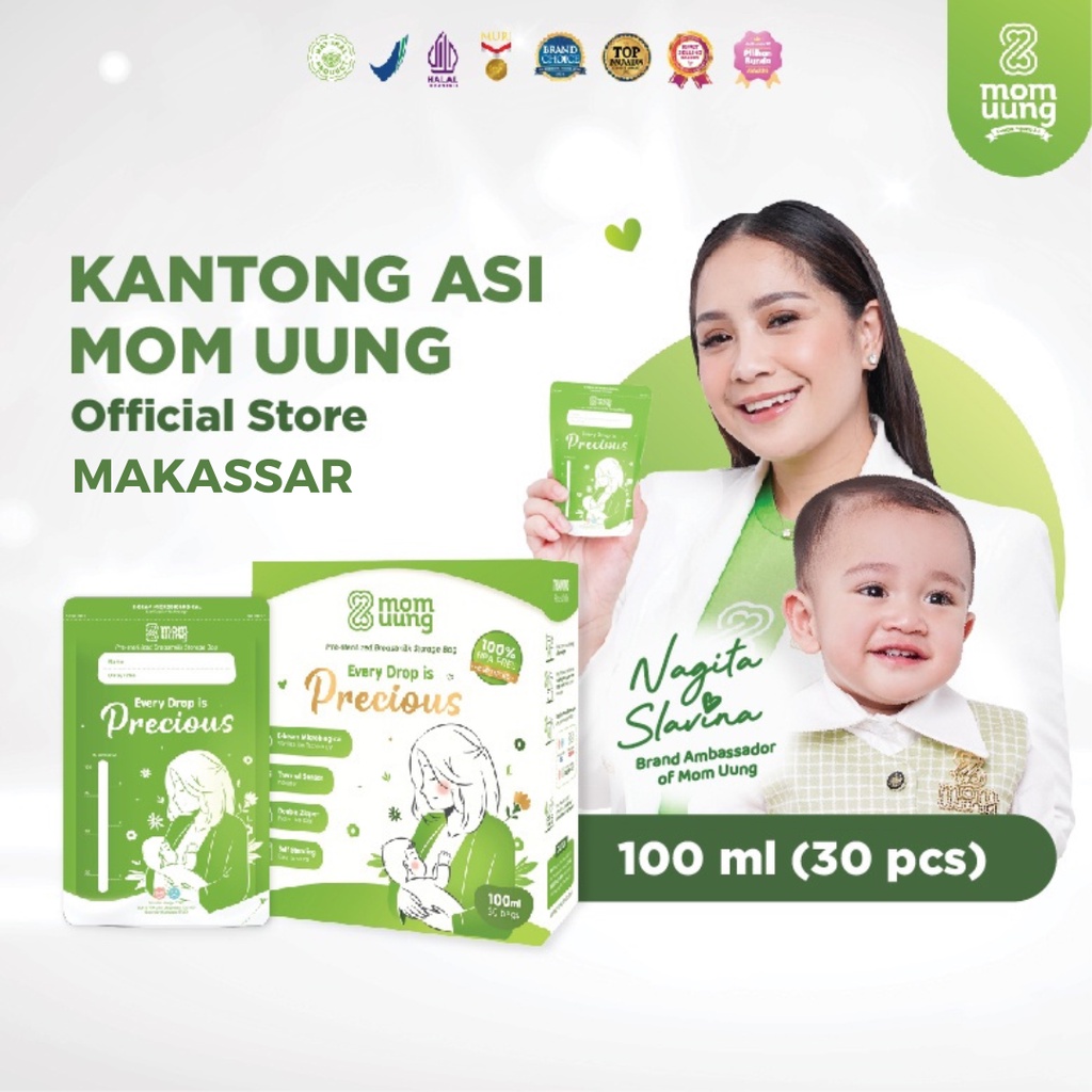 ASI BAG MOM UUNG Kantong ASI Pre-sterilized Breast Milk Bag 100ml